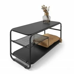 Loftscape TV-Rack Kathu - Stahl - Schwarz -Wohnzimmermöbel boutique en ligne 1000363960 220714 035 DETAILS P000000001000363960