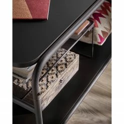 Loftscape TV-Rack Kathu - Stahl - Schwarz -Wohnzimmermöbel boutique en ligne 1000363960 220714 050 DETAILS P000000001000363960