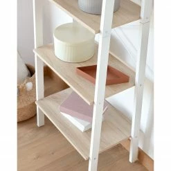 Norrwood Regal Kalahari - Stahl - Eiche Dekor / Weiß 15 Norrwood Regal Kalahari - Stahl - Eiche Dekor / Weiß -Wohnzimmermöbel boutique en ligne 1000363962 220714 035 DETAILS P000000001000363962