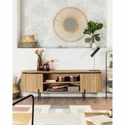 Red Living TV-Lowboard Lusaka - Mango massiv -Wohnzimmermöbel boutique en ligne 1000363966 220714 024 MOOD DETAILS P000000001000363966 mood