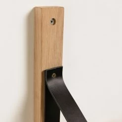 Red Living Wandregal Nakuru - Buche massiv / Echtleder - Buche / Schwarz -Wohnzimmermöbel boutique en ligne 1000363967 220714 040 DETAILS P000000001000363967