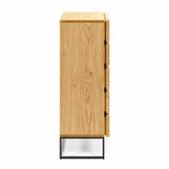 Red Living Kommode Tabora II - Echtholzfurnier - Eiche -Wohnzimmermöbel boutique en ligne 1000363969 220714 035 DETAILS P000000001000363969