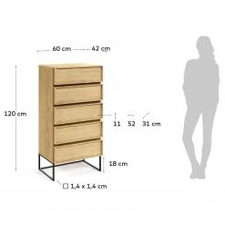 Red Living Kommode Tabora II - Echtholzfurnier - Eiche -Wohnzimmermöbel boutique en ligne 1000363969 220714 500 SKETCH DETAILS P000000001000363969 sketch