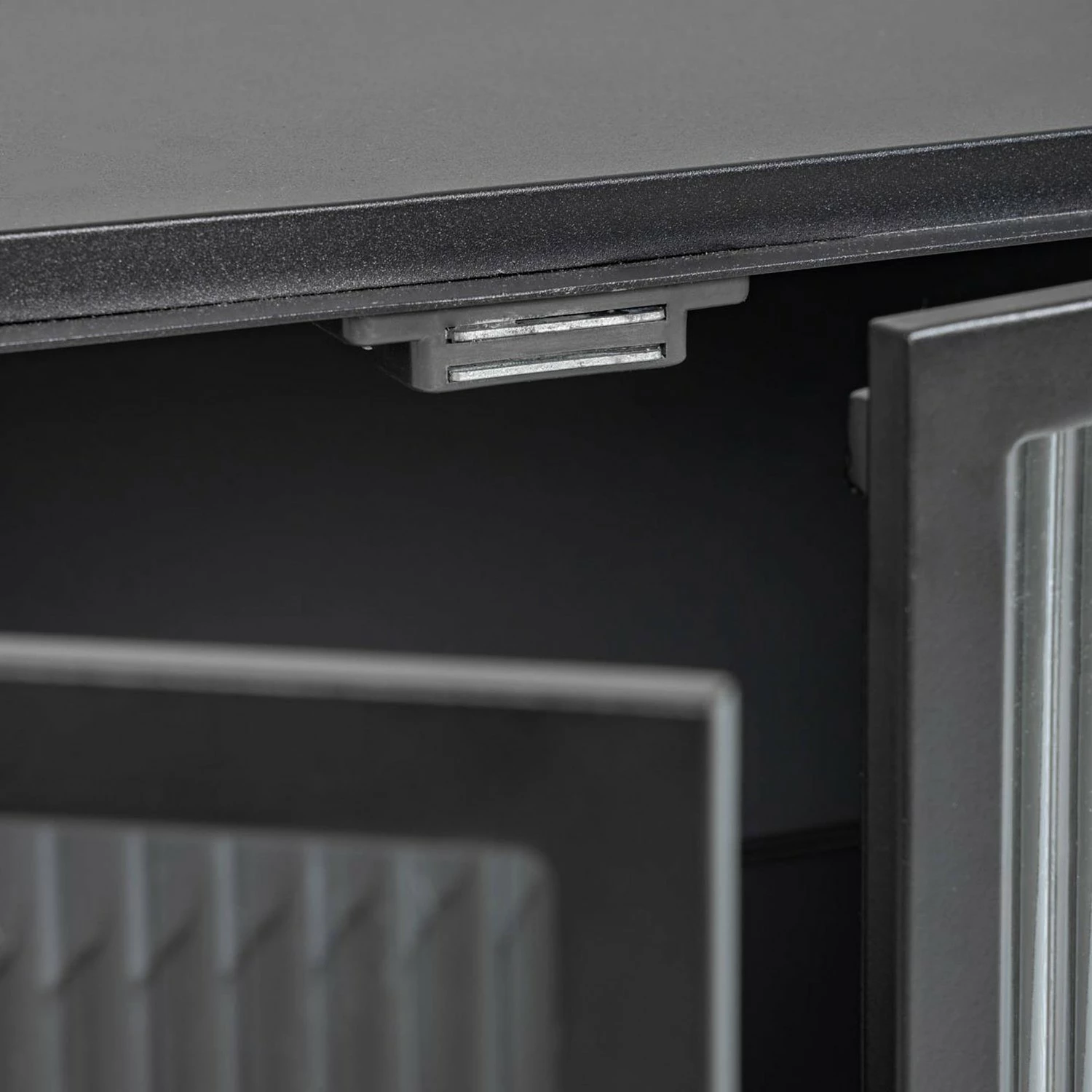 Loftscape Sideboard Tete - Glas / Metall - Schwarz 7 Loftscape Sideboard Tete - Glas / Metall - Schwarz – Bild 7