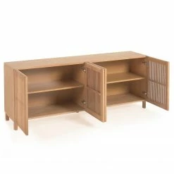 Naturoo Sideboard Bukama - Eiche massiv -Wohnzimmermöbel boutique en ligne 1000363991 220714 030 DETAILS P000000001000363991