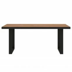 Red Living Couchtisch Trylith - Eiche Rustikal Dekor / Schwarz -Wohnzimmermöbel boutique en ligne 1000364611 220719 030 DETAILS P000000001000364611