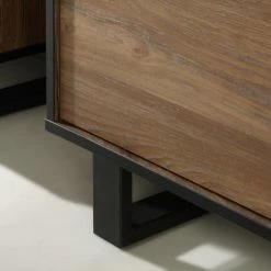 Red Living Sideboard Trylith I - Eiche Rustikal Dekor / Schwarz -Wohnzimmermöbel boutique en ligne 1000364622 220719 070 DETAILS P000000001000364622