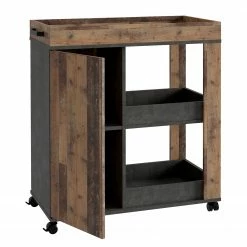 Loftscape Servierwagen Stoneyford I - Altholz Dekor -Wohnzimmermöbel boutique en ligne 1000364868 220722 031 DETAILS P000000001000364868