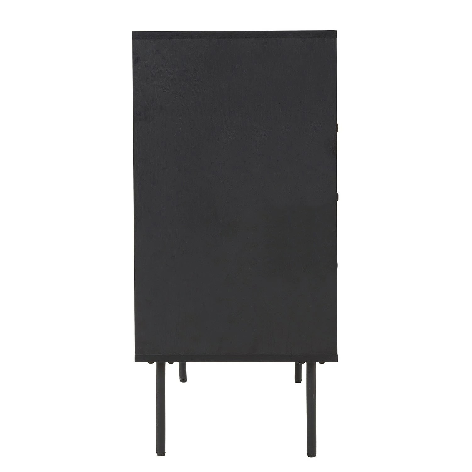 Butlers Kommode MODERNIST - Eichenfurnier / Aluminium - Schwarz / Natur 5 Butlers Kommode MODERNIST - Eichenfurnier / Aluminium - Schwarz / Natur – Bild 5