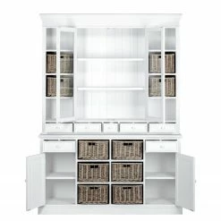 Butlers Wohnschrank CAMPAGNE - Paulownia furnier - Weiß -Wohnzimmermöbel boutique en ligne 1000365703 220728 030 DETAILS P000000001000365703