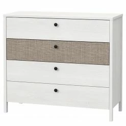 Loftscape Kommode Riecce - Schneeeiche Dekor / Grau