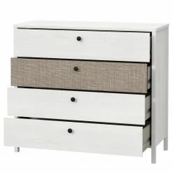 Loftscape Kommode Riecce - Schneeeiche Dekor / Grau -Wohnzimmermöbel boutique en ligne 1000365839 220909 030 DETAILS P000000001000365839