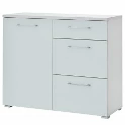 Germania Kommode Campo II - Glas - Weiß