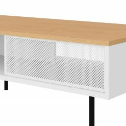 Temahome Couchtisch Radio - Echtholzfurnier - Weiß / Eiche -Wohnzimmermöbel boutique en ligne 1000366638 220906 070 DETAILS P000000001000366638