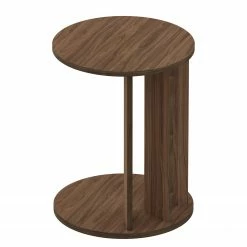 Temahome Beistelltisch Nora - Echtholzfurnier - Nussbaum -Wohnzimmermöbel boutique en ligne 1000366651 220906 060 DETAILS P000000001000366651