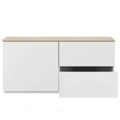 Temahome Kommode Join V - Weiß / Eiche -Wohnzimmermöbel boutique en ligne 1000366662 220906 030 DETAILS P000000001000366662