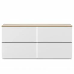 Temahome Kommode Join VI - Weiß / Eiche -Wohnzimmermöbel boutique en ligne 1000366683 220906 040 DETAILS P000000001000366683