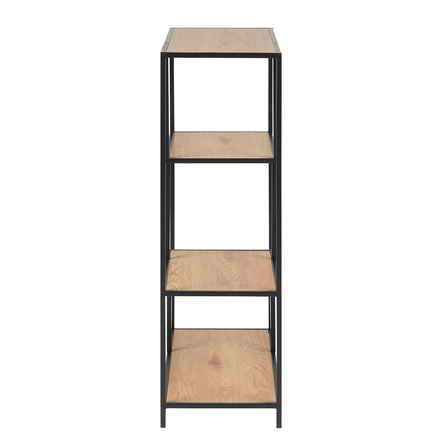 Red Living Regal Coogee I - Eiche Dekor / Schwarz - Höhe: 114 cm 7 Red Living Regal Coogee I - Eiche Dekor / Schwarz - Höhe: 114 cm – Bild 7