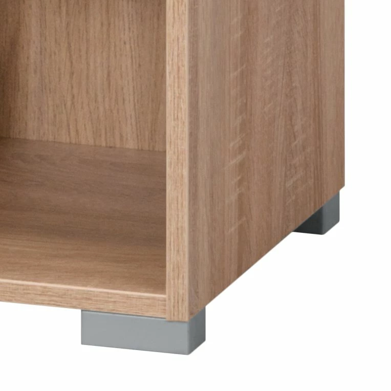 Aktenregal Merit - Eiche Sonoma Dekor / Hochglanz Weiß 3 Aktenregal Merit - Eiche Sonoma Dekor / Hochglanz Weiß – Bild 3