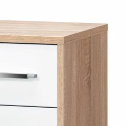 Aktenregal Merit - Eiche Sonoma Dekor / Hochglanz Weiß 9 Aktenregal Merit - Eiche Sonoma Dekor / Hochglanz Weiß -Wohnzimmermöbel boutique en ligne aktenregal merit eiche sonoma dekor hochglanz weiss 347593