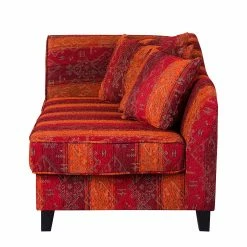 Maison Belfort Recamiere Adelaide (mit Schlaffunktion) - Webstoff Rot - Armlehne davorstehend links -Wohnzimmermöbel boutique en ligne artex recamire 2013 12 03 1 313809