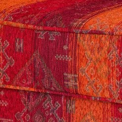 Maison Belfort Recamiere Adelaide (mit Schlaffunktion) - Webstoff Rot - Armlehne davorstehend links -Wohnzimmermöbel boutique en ligne artex recamire 2013 12 03 1 313821