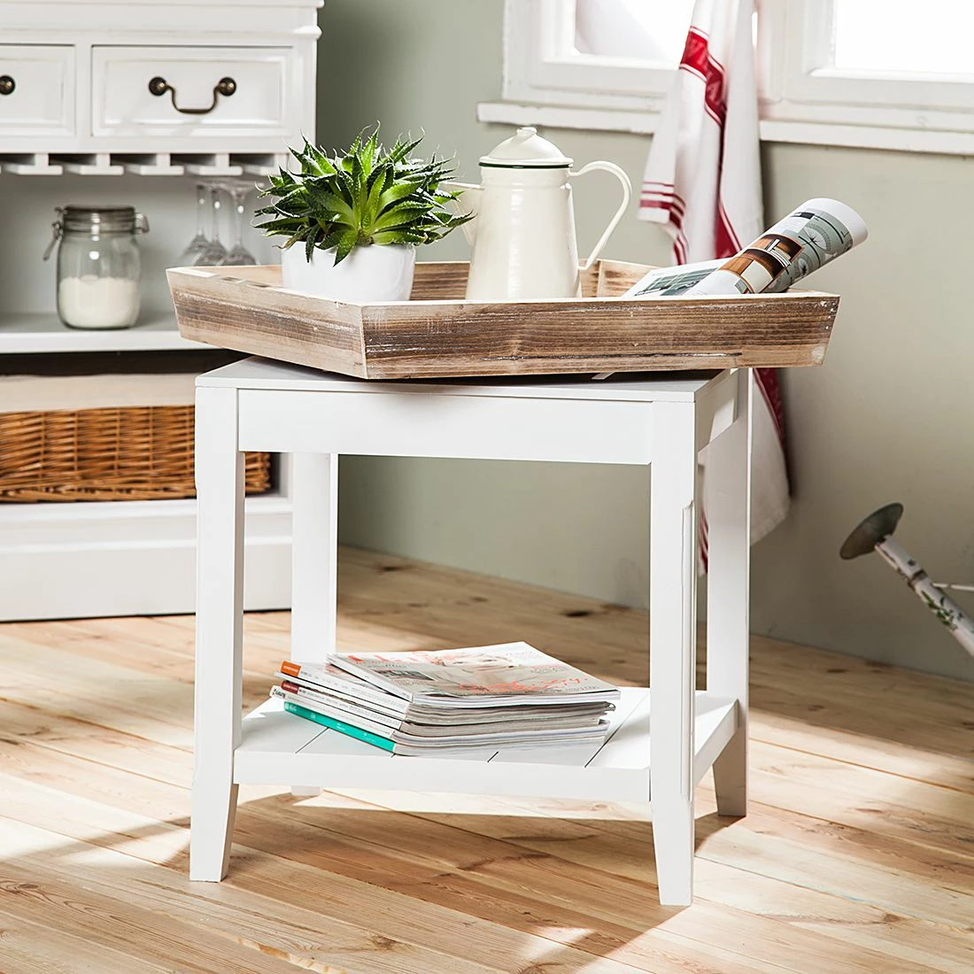 Maison Belfort Beistelltisch Beach House N0.01 - Maritimer Landhausstil 2 Maison Belfort Beistelltisch Beach House N0.01 - Maritimer Landhausstil – Bild 2