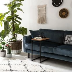 Wohnzimmermöbel boutique en ligne -Wohnzimmermöbel boutique en ligne beistelltisch montverde i eiche massiv metall eiche schwarz 4718340