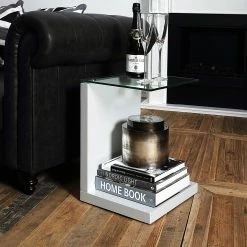 Loftscape Beistelltisch Sono - Hochglanz Weiß 8 Loftscape Beistelltisch Sono - Hochglanz Weiß -Wohnzimmermöbel boutique en ligne beistelltisch sono hochglanz weiss 1030002