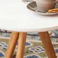 Mørteens Beistelltische Past (3er Set) - Weiß - Lackiert -Wohnzimmermöbel boutique en ligne beistelltische past 3er set weiss lackiert 581246