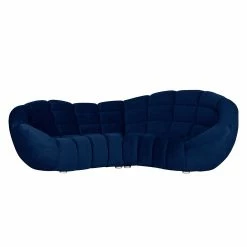 Jack & Alice Bigsofa Blair - Microfaser Blau -Wohnzimmermöbel boutique en ligne bigsofa blair microfaser blau 297155
