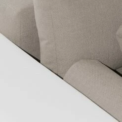 Roomscape Bigsofa Cubba (mit Schlaffunktion) - Kunstleder / Strukturstoff - Weiß / Cappuccino -Wohnzimmermöbel boutique en ligne bigsofa cubba mit schlaffunktion kunstleder strukturstoff weiss cappuccino 4069552