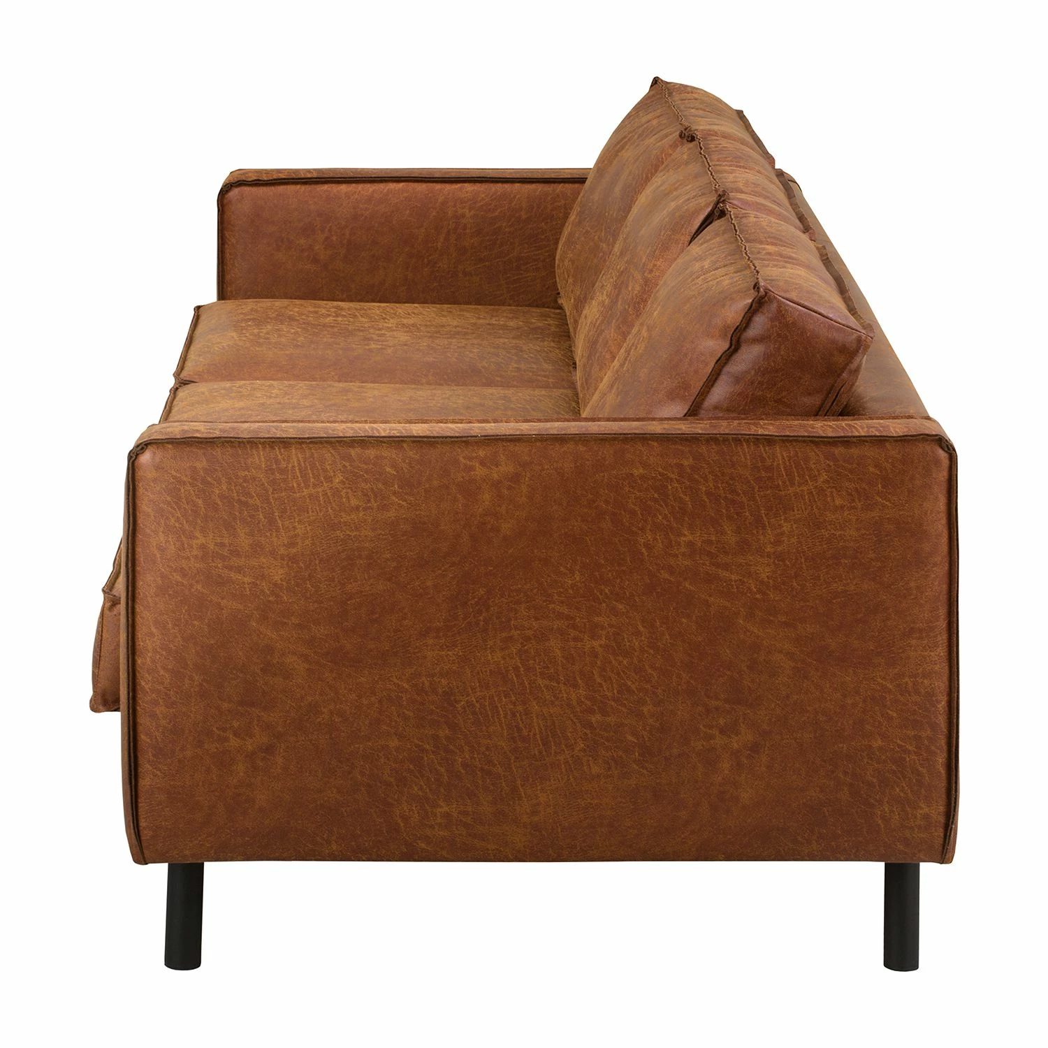 Ars manufacti Bigsofa FORT DODGE - Microfaser Yaka: Cognac 3 Ars manufacti Bigsofa FORT DODGE - Microfaser Yaka: Cognac – Bild 3