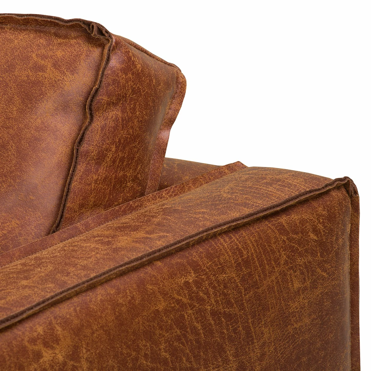 Ars manufacti Bigsofa FORT DODGE - Microfaser Yaka: Cognac 7 Ars manufacti Bigsofa FORT DODGE - Microfaser Yaka: Cognac – Bild 7