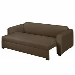 Fredriks Bigsofa Frontino - (mit Schlaffunktion) Strukturstoff - Espresso / Warmes Beige -Wohnzimmermöbel boutique en ligne bigsofa frontino mit schlaffunktion strukturstoff espresso warmes beige 4616772