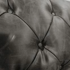 Ars manufacti Sofa Larrau (3-Sitzer) - Antiklederlook -Wohnzimmermöbel boutique en ligne bigsofa larrau antiklederlook hellanthrazit 5115932 1