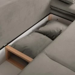 Fredriks Bigsofa Truman Kunstleder /Samtstoff - Taupe -Wohnzimmermöbel boutique en ligne bigsofa truman kunstleder samtstoff taupe 683586