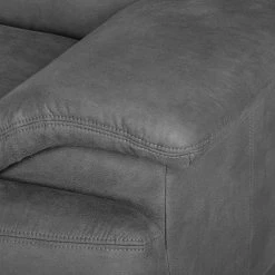 Modoform Boxspring-Ecksofa Pignola Microfaser - Antiklederlook - Grau -Wohnzimmermöbel boutique en ligne boxspring ecksofa pignola microfaser grau 3294949