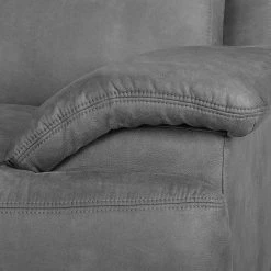 Modoform Boxspring-Ecksofa Pignola Microfaser - Antiklederlook - Grau -Wohnzimmermöbel boutique en ligne boxspring ecksofa pignola microfaser grau 3294953