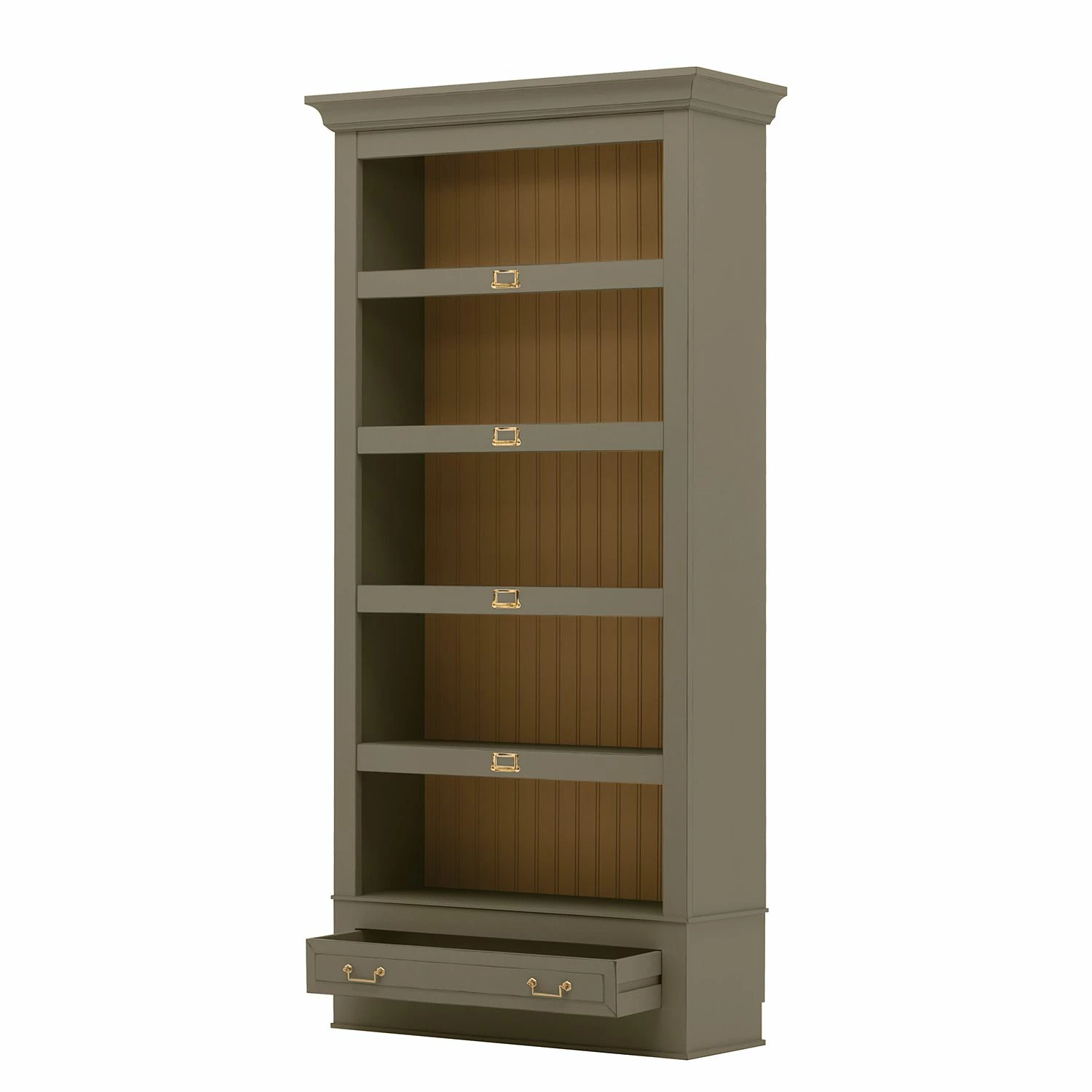 Maison Belfort Bücherregal Azjana II - Granit / Pinie Honig 1 Maison Belfort Bücherregal Azjana II - Granit / Pinie Honig