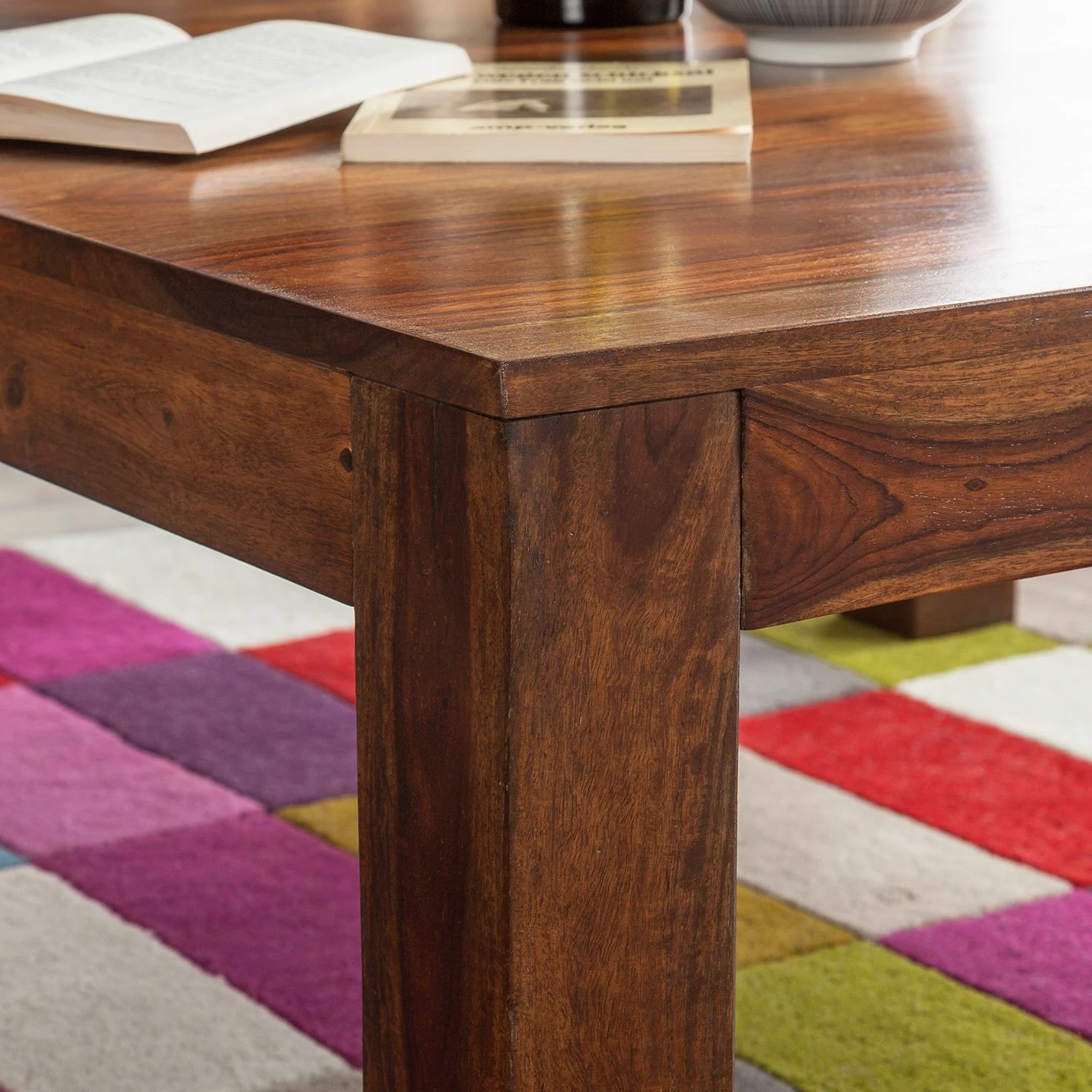 Ars Natura Couchtisch Andaman - Sheesham massiv - Sheesham Honig Dunkel 7 Ars Natura Couchtisch Andaman - Sheesham massiv - Sheesham Honig Dunkel – Bild 7