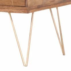 Ars manufacti Couchtisch Argallo - Mango massiv / Metall - Mango / Gold -Wohnzimmermöbel boutique en ligne couchtisch argallo mango massiv metall mango gold 4419636