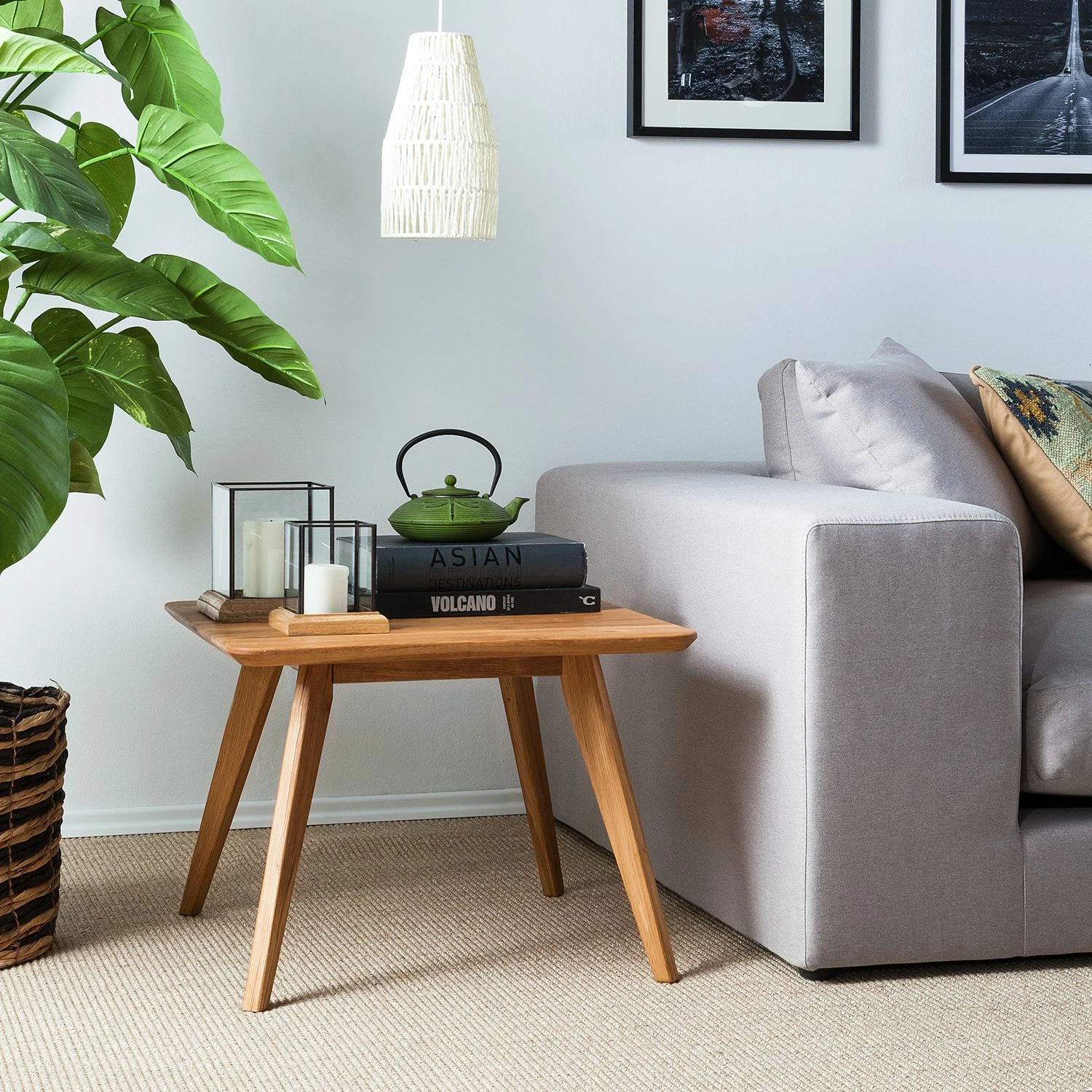 Ars Natura Couchtisch NambanWOOD - Eiche - 60 x 60 cm 2 Ars Natura Couchtisch NambanWOOD - Eiche - 60 x 60 cm – Bild 2