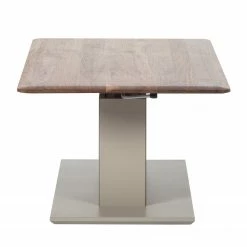 GWINNER Couchtisch Solano - Nussbaum / Platingrau - Höhenverstellbar -Wohnzimmermöbel boutique en ligne couchtisch solano nussbaum platingrau mit funktion 3113997