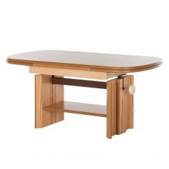 Modoform Couchtisch Temple Bar - Höhenverstellbar - Kernbuche teilmassiv