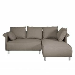 Fredriks Ecksofa Ambesia Strukturstoff Longchair - beidseitig montierbar - Cappuccino - Ohne Hocker -Wohnzimmermöbel boutique en ligne ecksofa ambesia strukturstoff longchair beidseitig montierbar ohne hocker cappuccino 4466032
