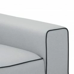 Studio Copenhagen Ecksofa Ampio Duo I Webstoff - Stoff Floreana: Hellgrau - Longchair davorstehend links - Schwarz 7 Studio Copenhagen Ecksofa Ampio Duo I Webstoff - Stoff Floreana: Hellgrau - Longchair davorstehend links - Schwarz -Wohnzimmermöbel boutique en ligne ecksofa ampio duo i longchair ottomane davorstehend links schwarz stoff floreana hellgrau 3971900