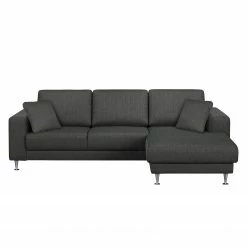 Fredriks Ecksofa Arietta II Strukturstoff - Anthrazit - Longchair davorstehend rechts -Wohnzimmermöbel boutique en ligne ecksofa arietta ii strukturstoff longchair davorstehend rechts anthrazit 4279052
