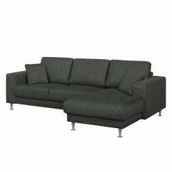 Fredriks Ecksofa Arietta II Strukturstoff - Anthrazit - Longchair davorstehend rechts -Wohnzimmermöbel boutique en ligne ecksofa arietta ii strukturstoff longchair davorstehend rechts anthrazit 4279068