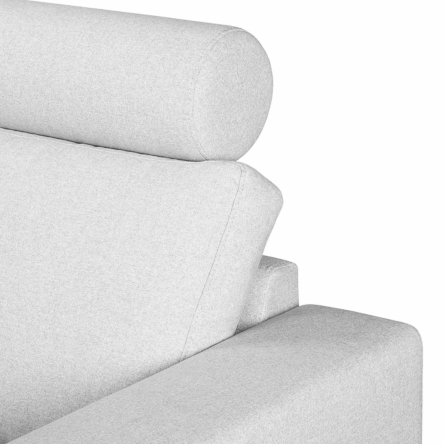 Fredriks Ecksofa Arietta I Webstoff - Platingrau - Longchair davorstehend rechts 13 Fredriks Ecksofa Arietta I Webstoff - Platingrau - Longchair davorstehend rechts – Bild 13